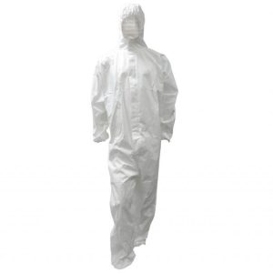 COMBINAISON JETABLE EN POLYPROPYLÈNE BLANC